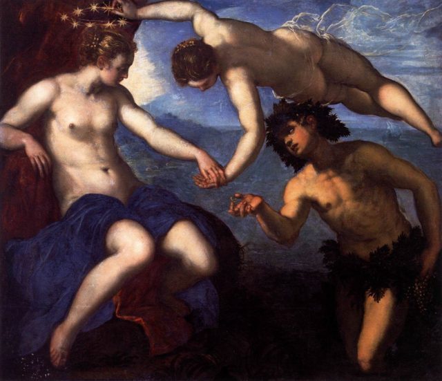 jacopo tintoretto bacchus venus and ariadne wga22618