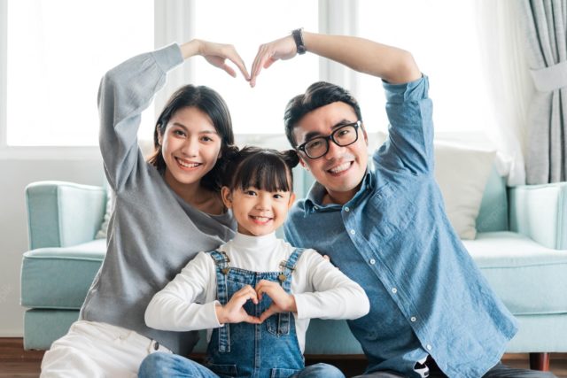 small asian family portrait home 466494 1313