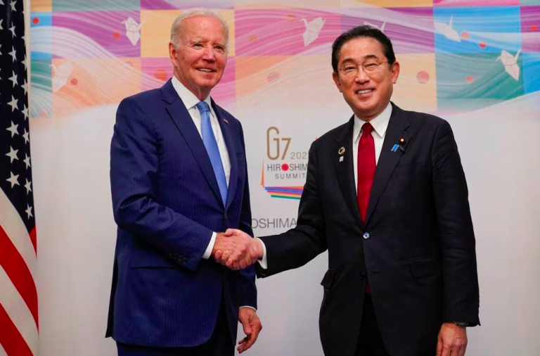 Tổng thống Biden và Thủ tướng Kishida gặp nhau trước thềm hội nghị thượng đỉnh G7