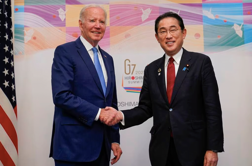 Tổng thống Biden và Thủ tướng Kishida gặp nhau trước thềm hội nghị thượng đỉnh G7