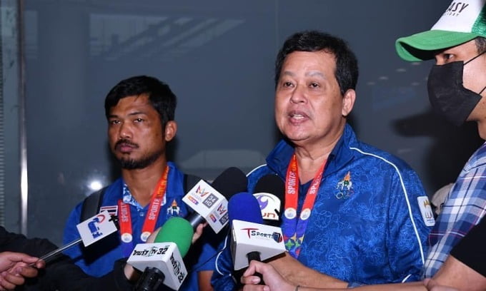 Trưởng đoàn Thái Lan từ chức vì trận Chung kết bóng đá SeaGames 32