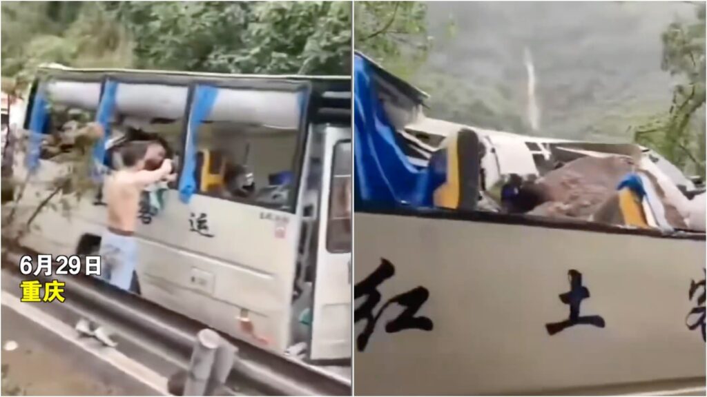 Trung Quốc: 6 người chết và 9 người bị thương trong vụ tai nạn xe buýt ở Trùng Khánh