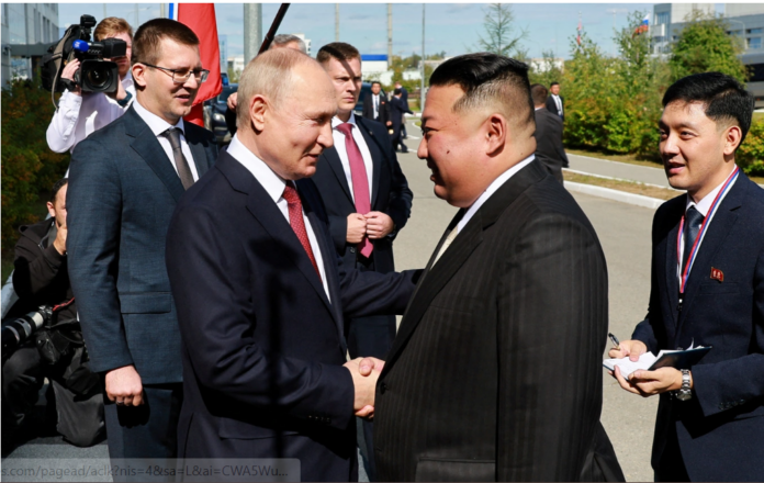 Ông Putin bắt tay ông Kim Jong-un, Tân Thế Kỷ