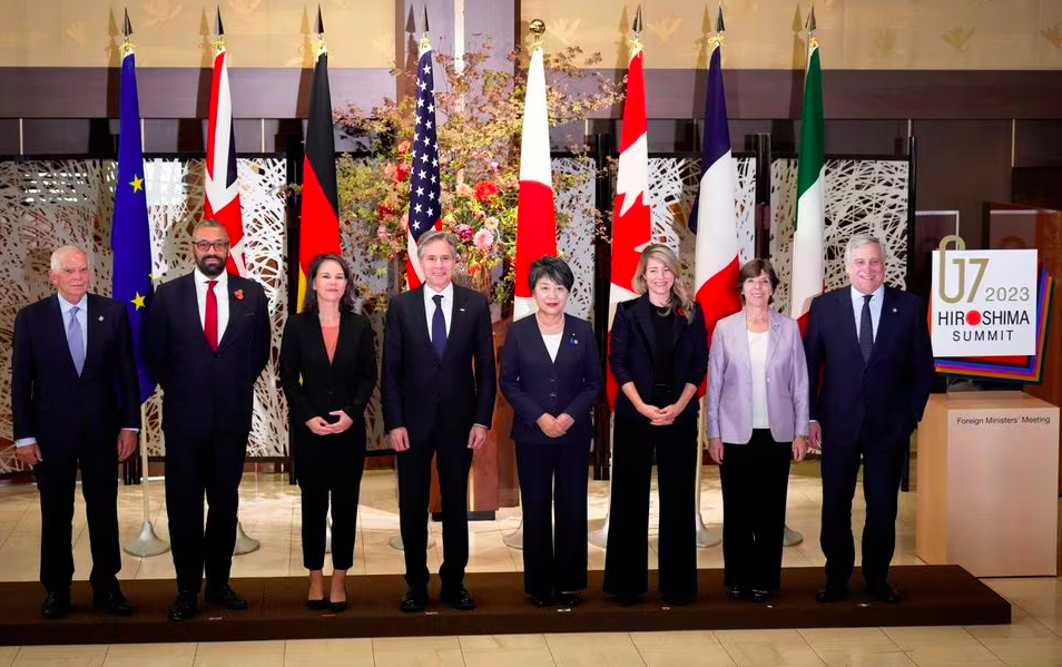 G7 kêu gọi "tạm dừng nhân đạo" đối với xung đột ở Gaza