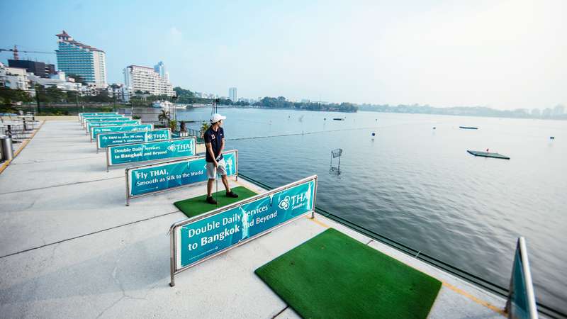 kinh doanh sân tập golf trên mặt nước Hồ Tây| Tân Thế Kỷ| TTK