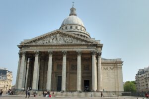 Pantheon de Paris facade depuis la rue Souflot