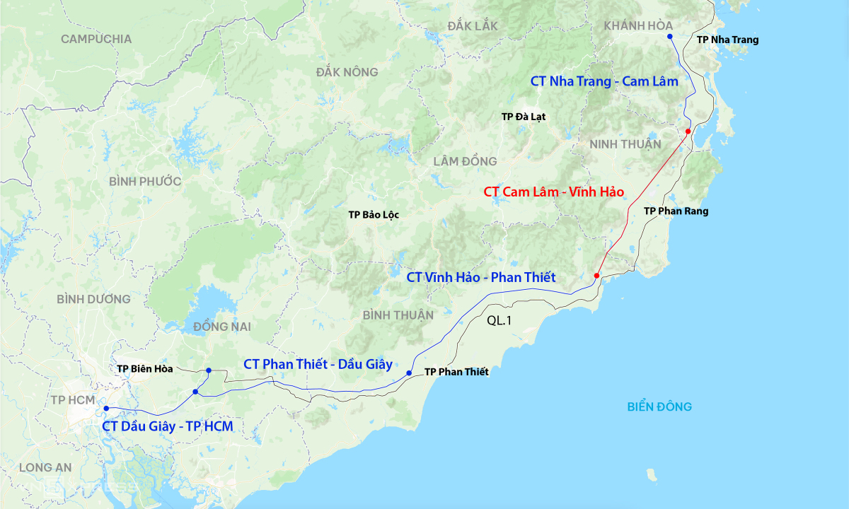 Cao tốc cuối cùng nối TP HCM - Nha Trang thông xe