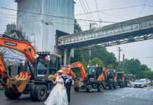 Đón dâu bằng xe xúc| Tân Thế Kỷ| TTK NEWS