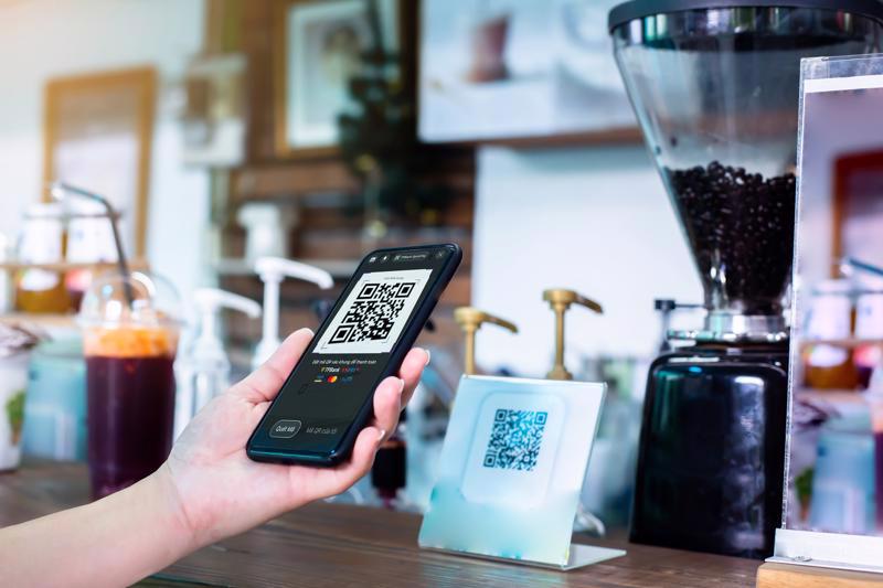 Mã QR được sử dụng nhiều trong thanh toán chuyển khoản. Ảnh: Vneconomy.