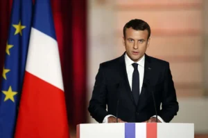 Tổng thống Pháp Emmanuel Macron (Ảnh: AFP)