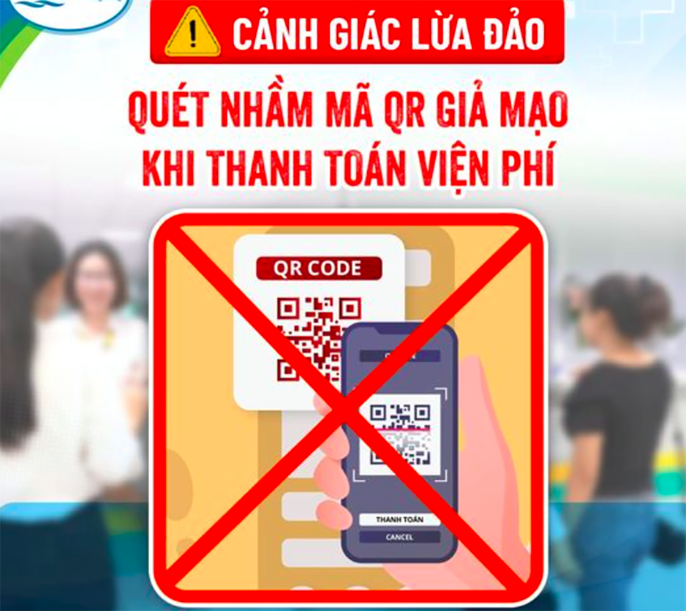 lua dao quet ma qr tai benh vien