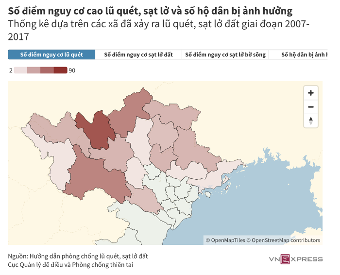 canh bao tim lan rong cac tinh phia bac sau bao yagi 6