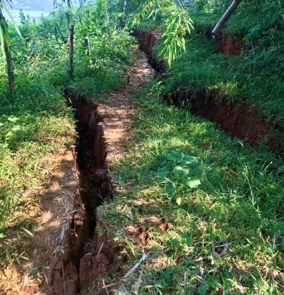 hoa binh cong bo tinh huong khan cap ve thien tai