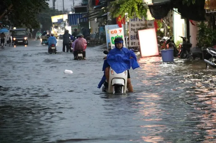 tp hcm mua nhu trut nuoc cay nga do nhieu tuyen duong ngap sau 6