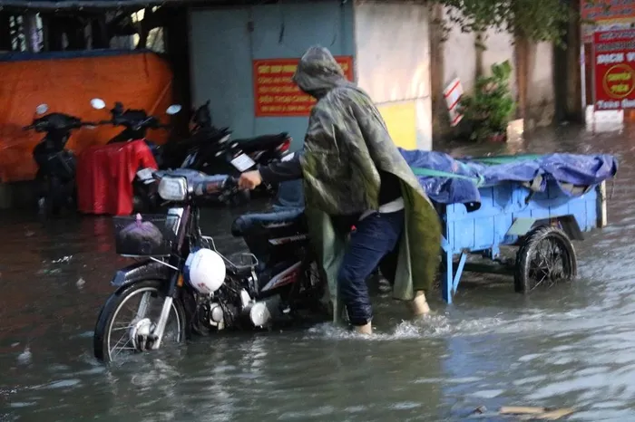 tp hcm mua nhu trut nuoc cay nga do nhieu tuyen duong ngap sau 8