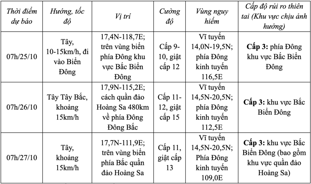 bao tra mi chuan bi do bo vao bien dong bien dong rat manh song cao 5 7m