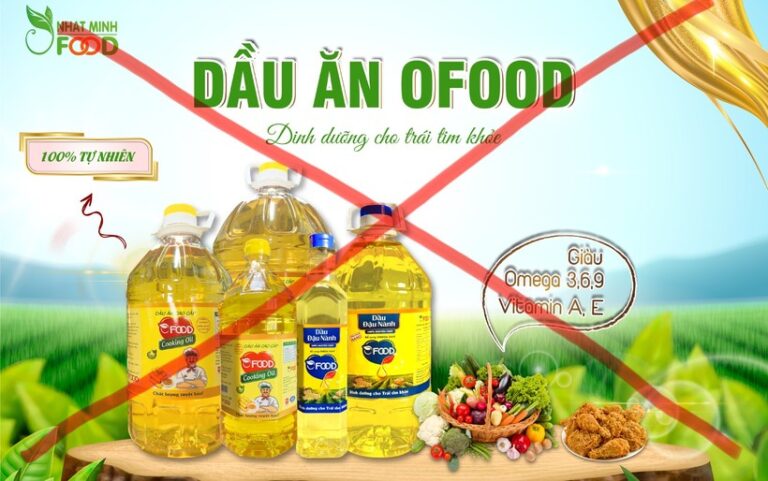 Vụ dầu chăn nuôi bán cho người: Dầu ăn Ofood tự công bố, chưa được cấp giấy chứng nhận đủ điều kiện