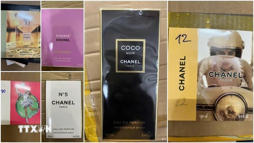 Triệt phá đường dây buôn bán nước hoa giả cực lớn tại Thành phố Hồ Chí Minh