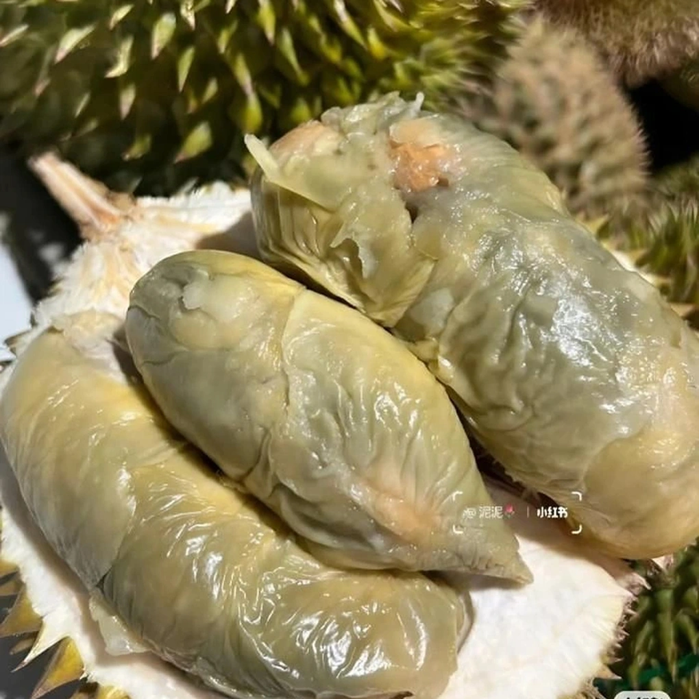 Sầu riêng nhìn như nhũn chảy nước mốc xanh, bán giá sốc 700.000 đồng/kg