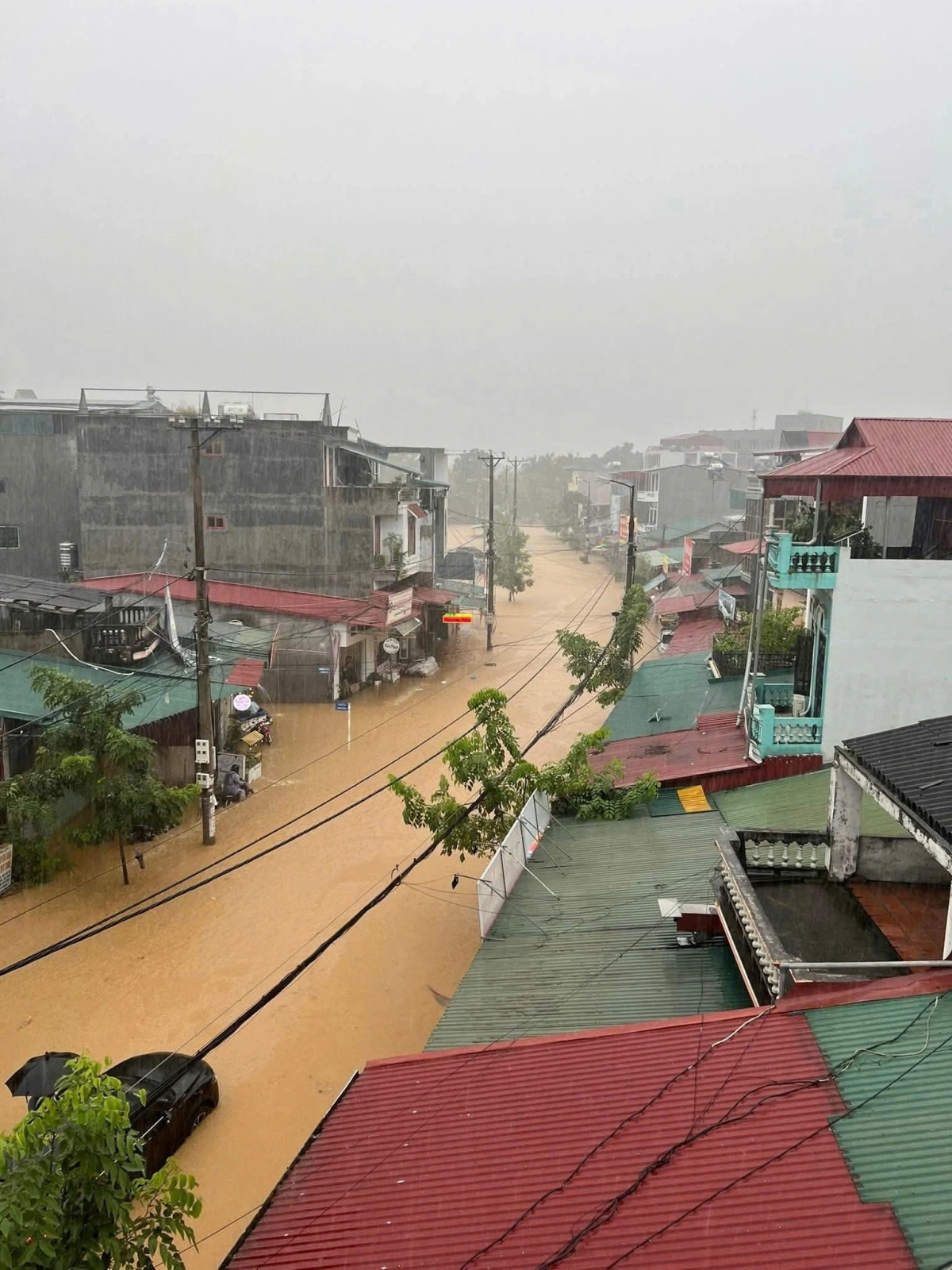 Mưa lớn kéo dài gây ngập úng cục bộ, sạt lở nhiều nơi tại Thái Nguyên