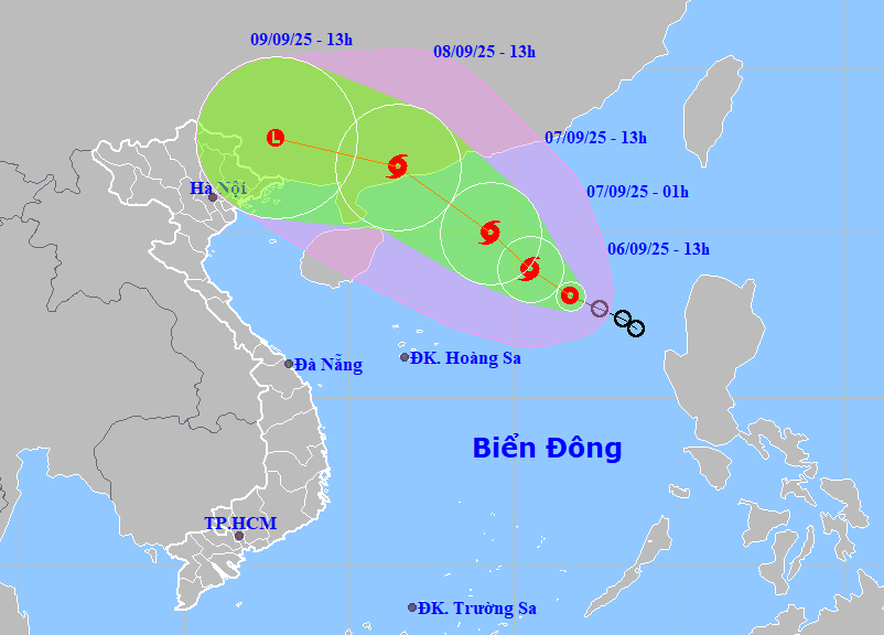 Điểm 'dị thường' của bão số 7 sắp hình thành, vùng nào mưa lớn xối xả ở miền Bắc?