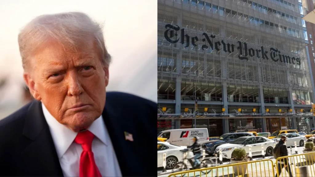 Ông Trump kiện New York Times, đòi bồi thường 15 tỷ USD vì hành vi phỉ báng và vu khống