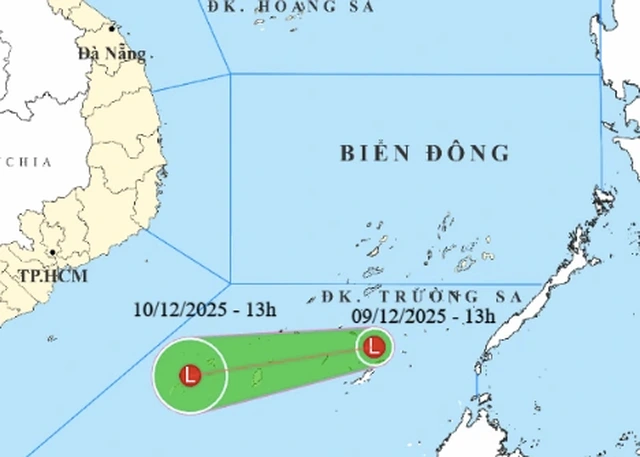 4 bộ và 12 tỉnh chuẩn bộ ứng phó vùng áp thấp trên Biển Đông
