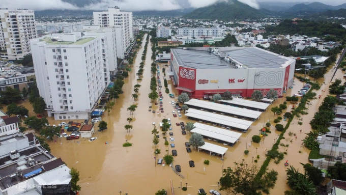 Khánh Hòa cảnh báo lũ lụt ba ngày mưa lớn