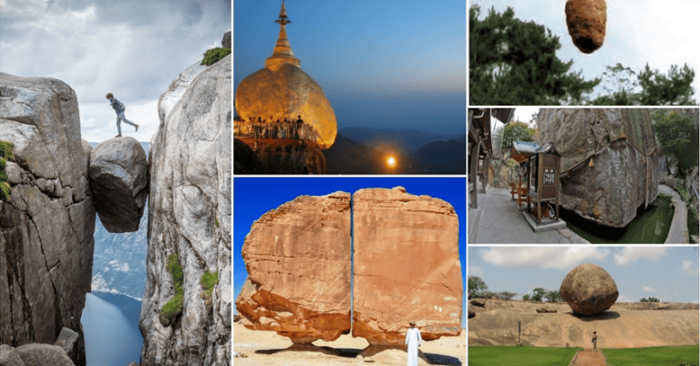 Top 8 tảng đá kỳ lạ, thách thức mọi quy luật vật lý
