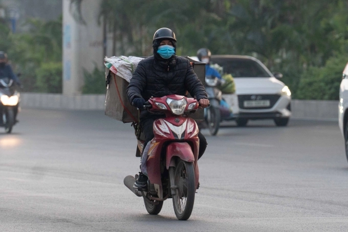 Chất lượng không khí sáng mùng 1 Tết nhiều nơi ở miền Bắc rất xấu